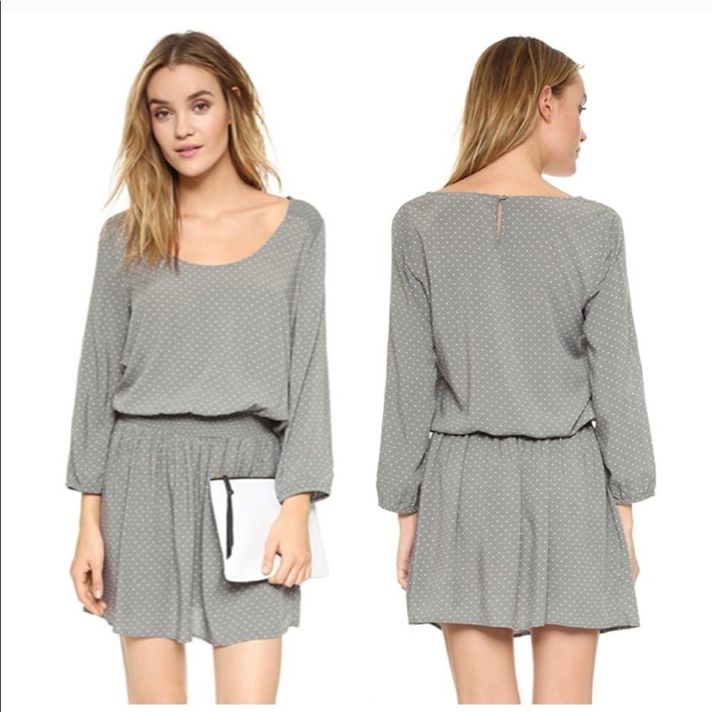 SOFT JOIE Zandi Star Moon Drop Waist Mini Dress XS